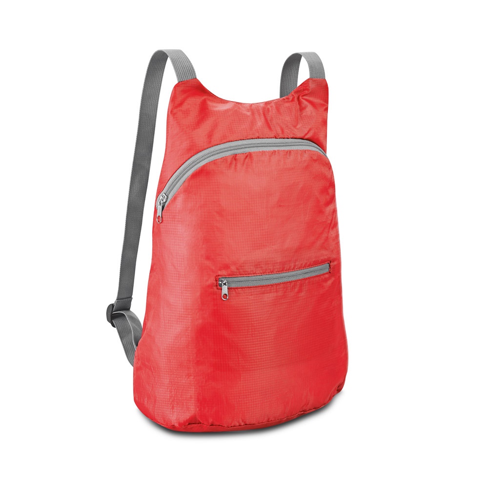 Mochila, dobrável, em 210D ripstop (8 litros)