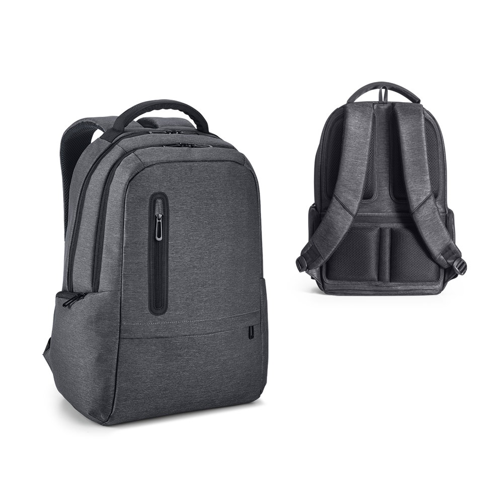 Mochila para notebook (17") em nylon 2Tone impermeável com dois compartimentos forrados e almofadados (20 litros), foto 1