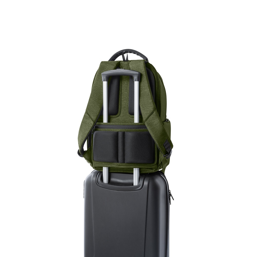 Mochila para notebook (17") em nylon 2Tone impermeável com dois compartimentos forrados e almofadados (20 litros), foto 6