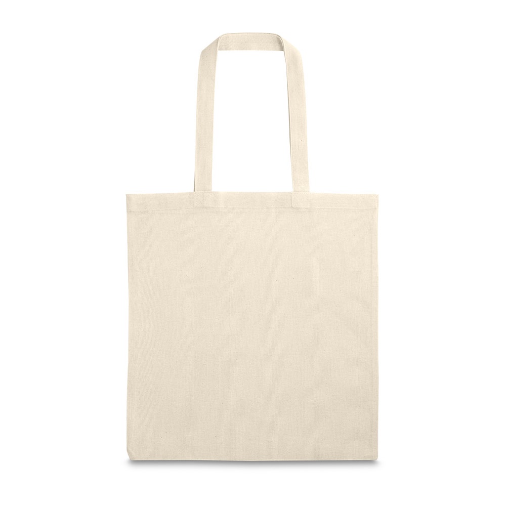 Sacola 100% algodão (140 g/m²) (38 x 42 cm) personalizada com a logo da empresa