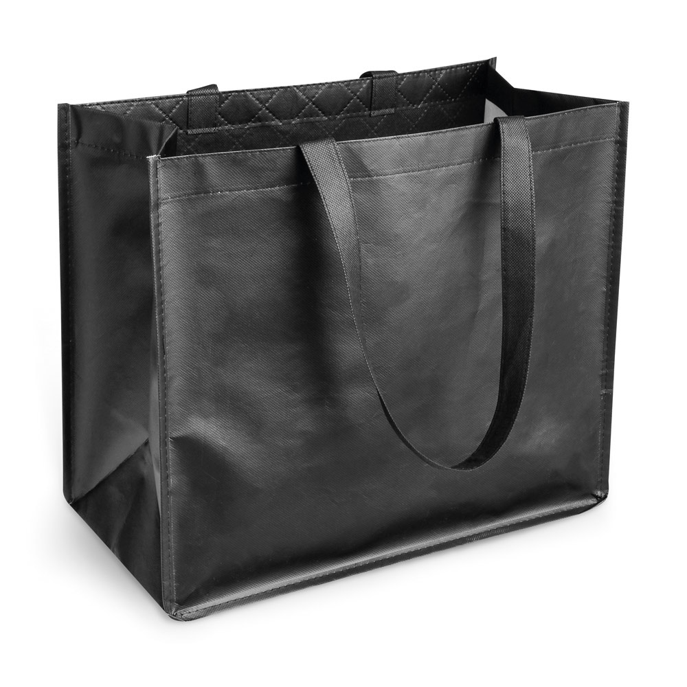 Sacola em non-woven laminado (110 g/m²) com bolso frontal (175 g/m²), foto 4