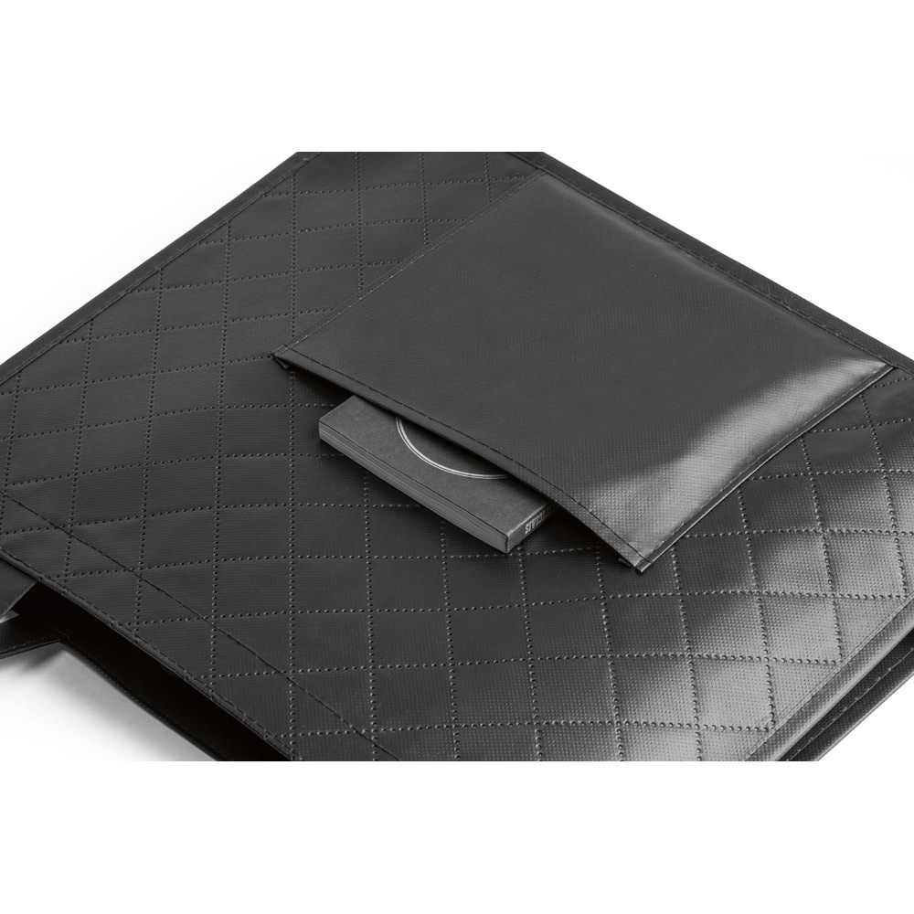 Sacola em non-woven laminado (110 g/m²) com bolso frontal (175 g/m²), foto 5