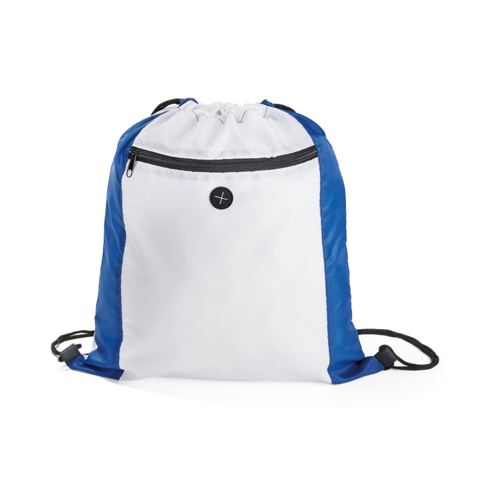 Sacola tipo mochila em 210D com bolso frontal, foto 3