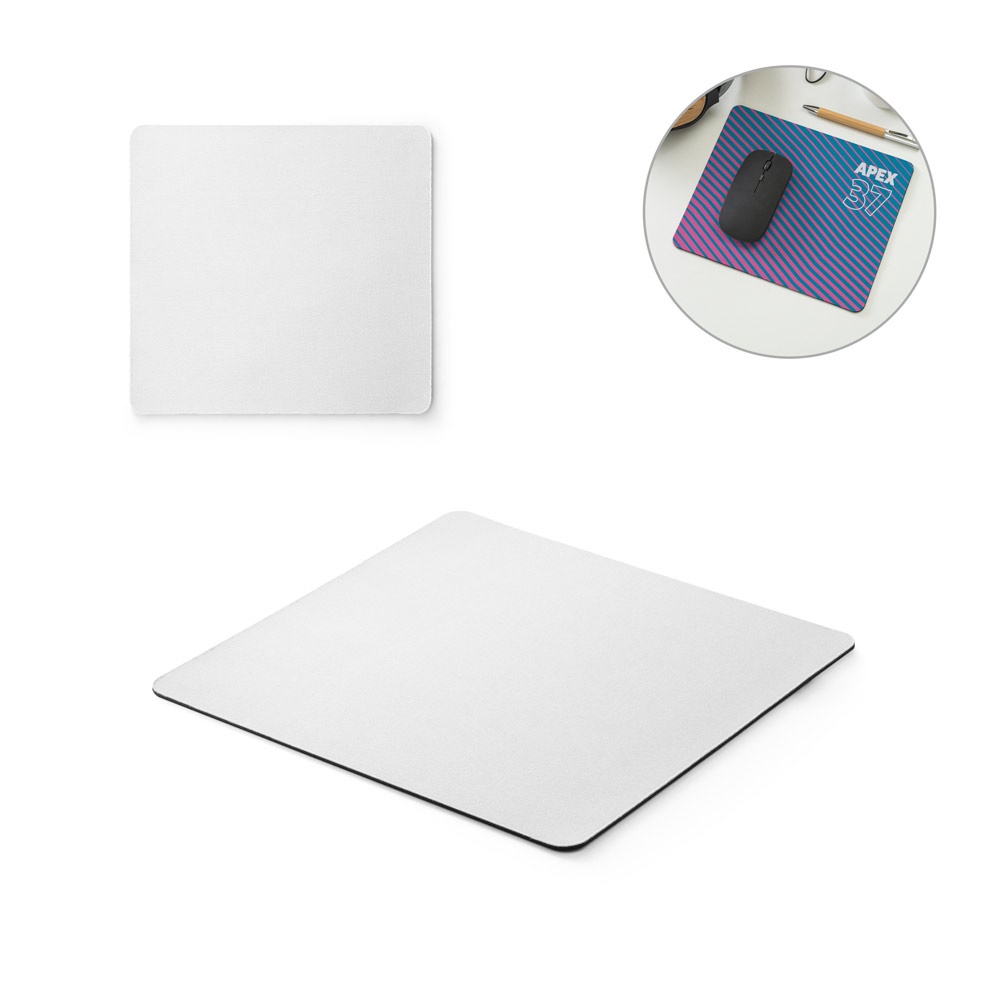 Mouse pad para sublimação em borracha personalizado com a logo da empresa
