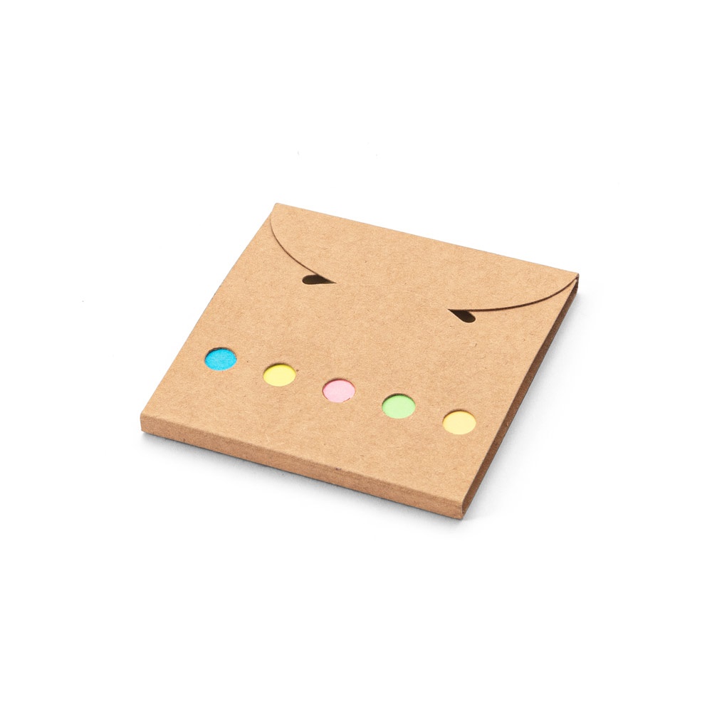 Conjunto para escritório, em papel 100% reciclado, com 6 blocos adesivados, foto 2