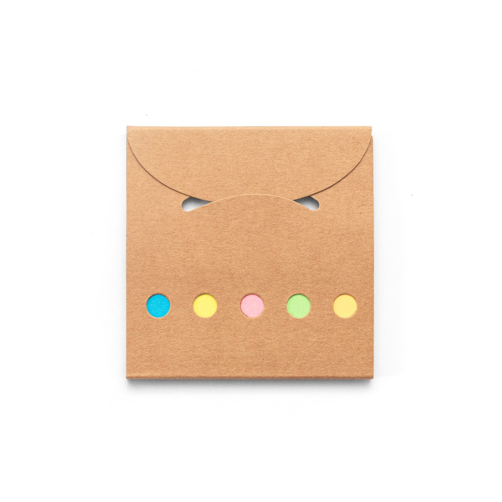 Conjunto para escritório, em papel 100% reciclado, com 6 blocos adesivados, foto 3