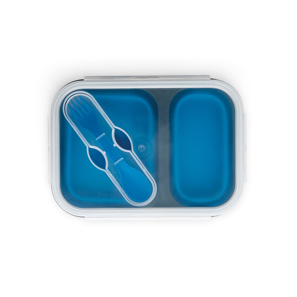 Marmita hermética retrátil em silicone e PP (480 e 760 ml), foto 3