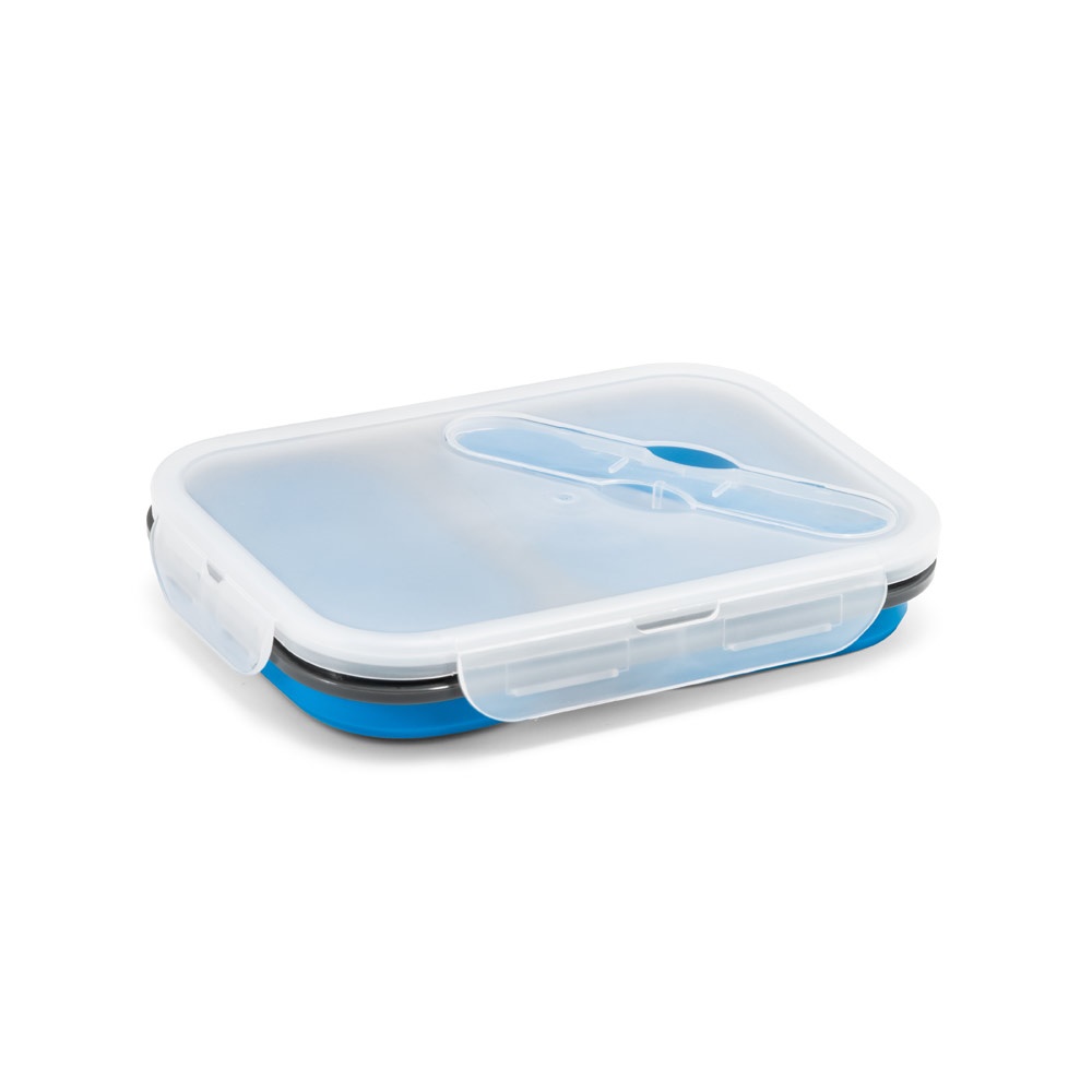 Marmita hermética retrátil em silicone e PP (480 e 760 ml), foto 4