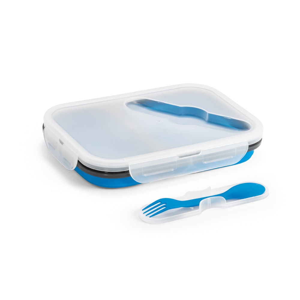 Marmita hermética retrátil em silicone e PP (480 e 760 ml), foto 5