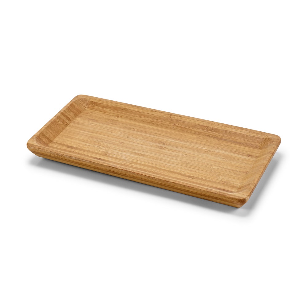 Travessa em bambu indicada para servir alimentos, foto 3