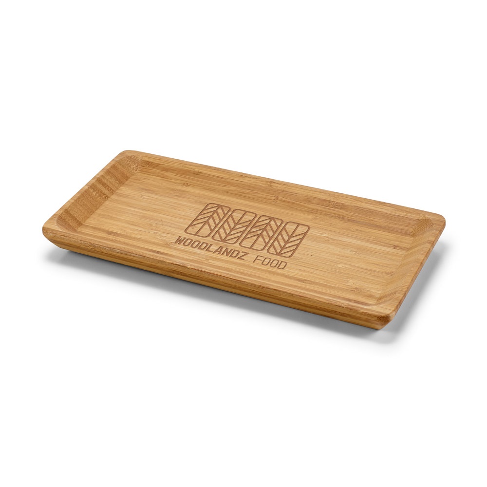 Travessa em bambu indicada para servir alimentos, foto 4