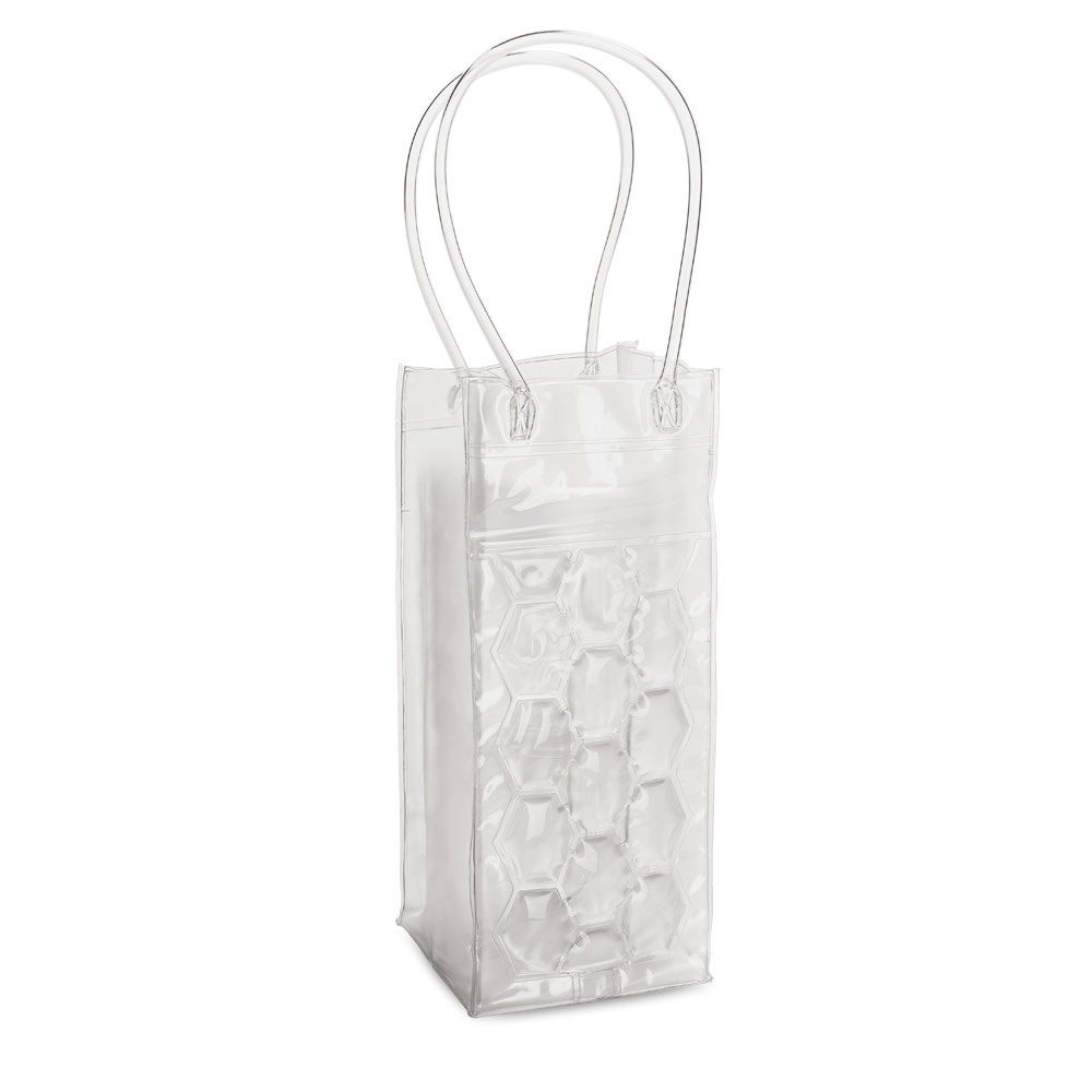 Sacola refrigeradora em PVC para 1 garrafa, foto 2