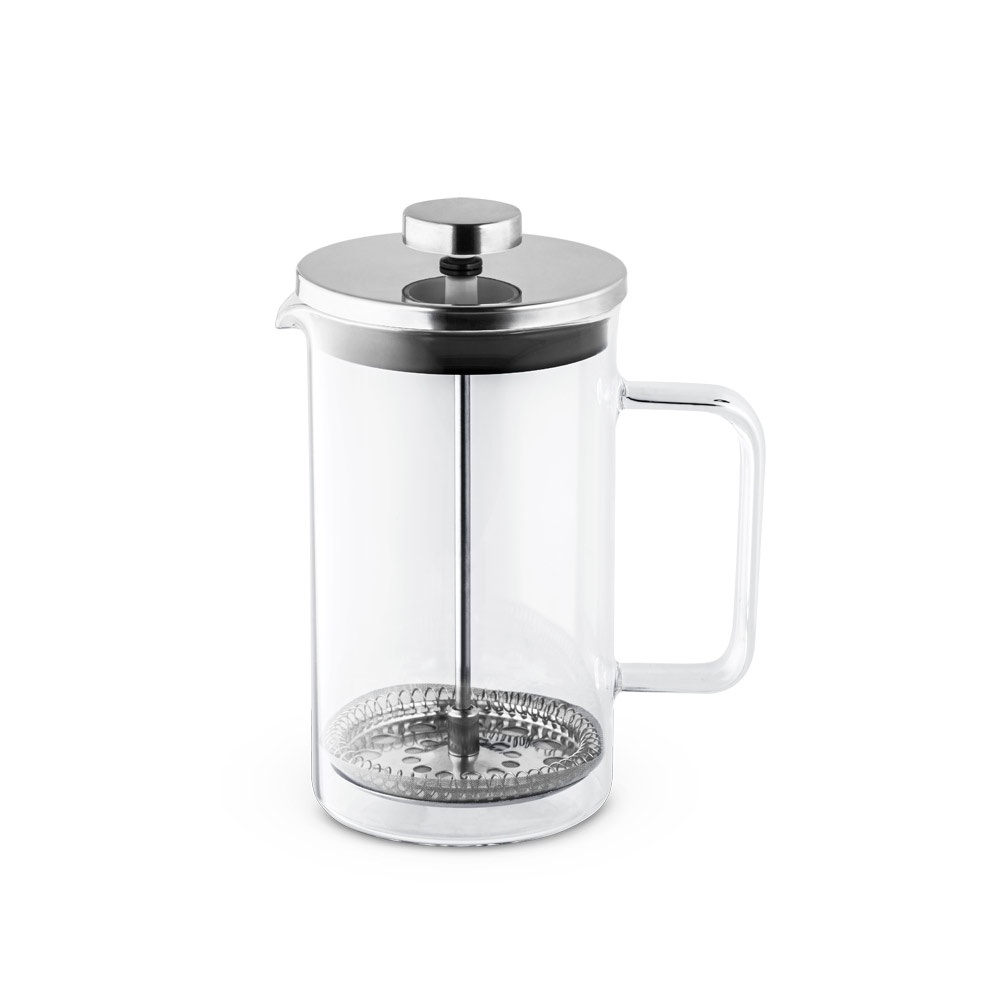 Cafeteira em vidro borossilicato com tampa em aço inox (600 ml), foto 4