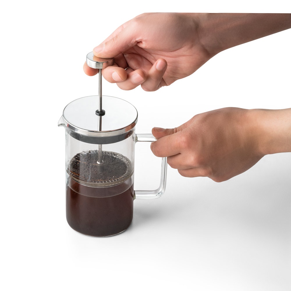 Cafeteira em vidro borossilicato com tampa em aço inox (600 ml), foto 6