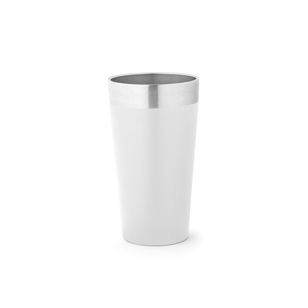 Copo de viagem térmico em aço inox 540 ml isolado a vácuo
