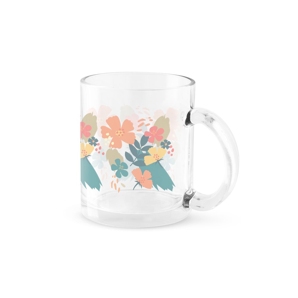 Caneca em vidro para sublimação (350 ml), foto 7
