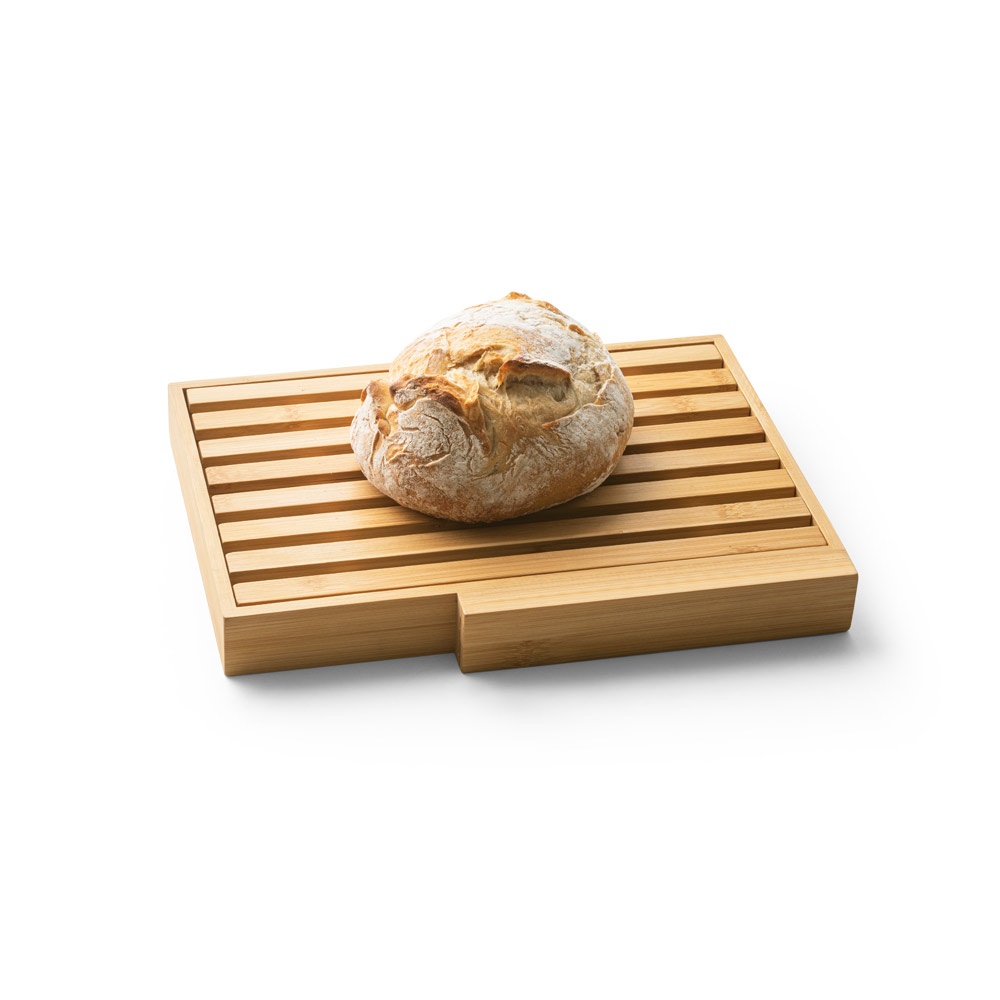 Tábua para pão em bambu com faca em aço inox, foto 7