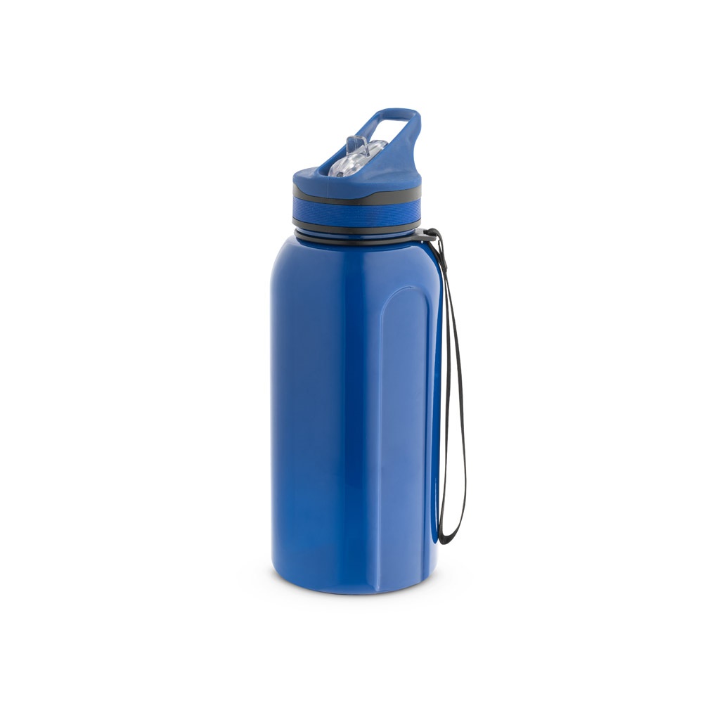 Garrafa de desporto de RPET em PETG 1230 ml com canudo