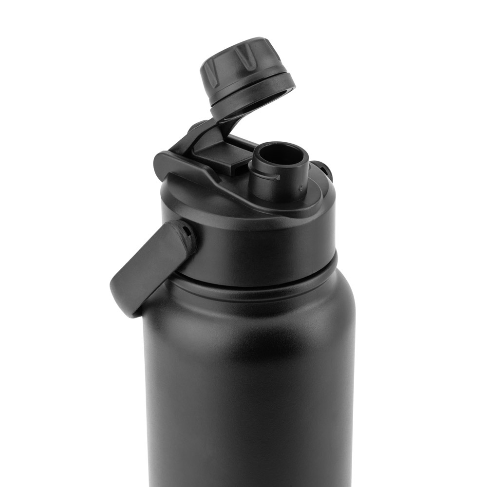 Garrafa em aço inox 90% reciclado, com parede dupla isolada a vácuo (830 ml), foto 6