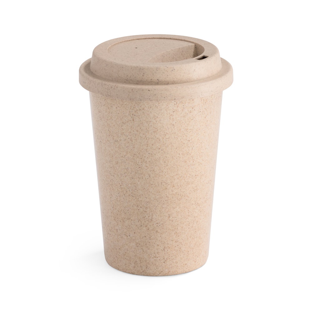 Copo para viagem em fibra de bambu (60%) e PP (40%) (450 ml), foto 1