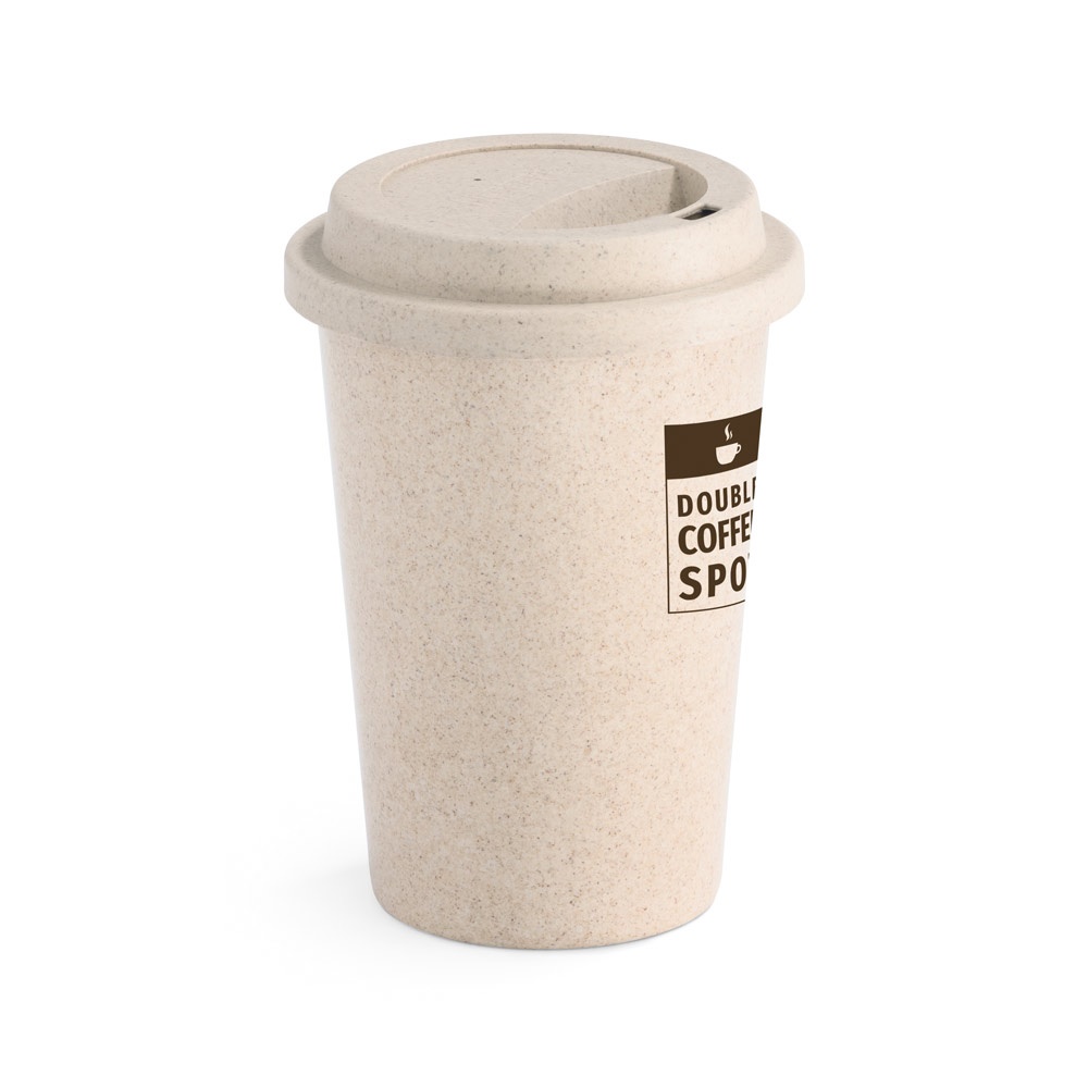 Copo para viagem em fibra de bambu (60%) e PP (40%) (450 ml), foto 3