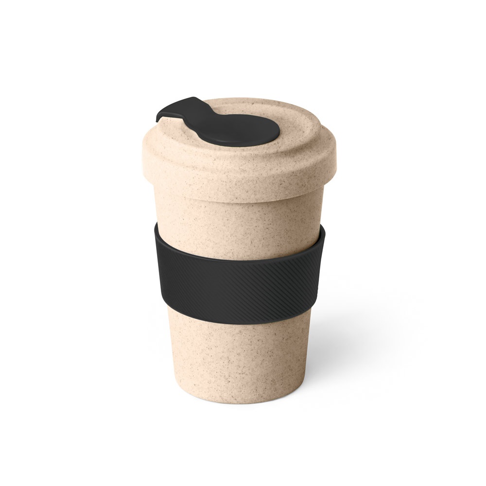 Copo para viagem em fibra de bambu (60%) e PP (40%) (500 ml), foto 2