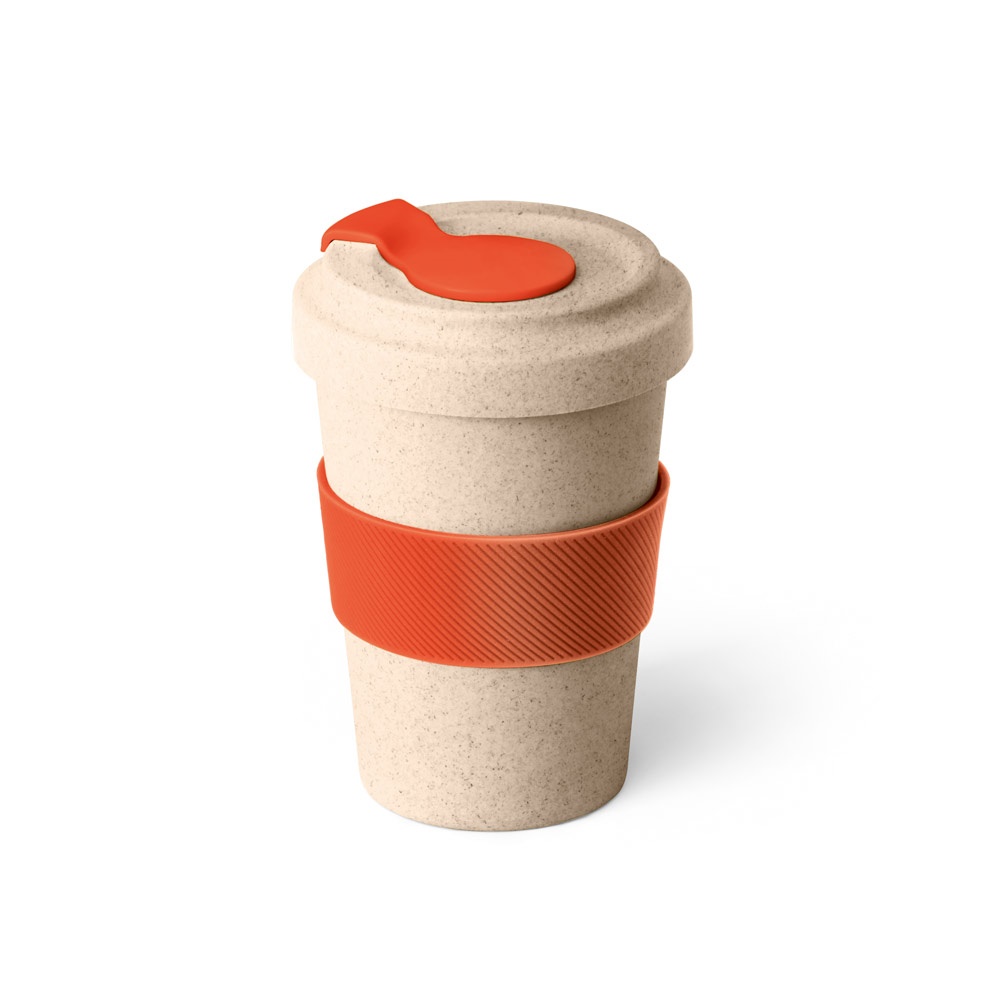 Copo para viagem em fibra de bambu (60%) e PP (40%) (500 ml), foto 3