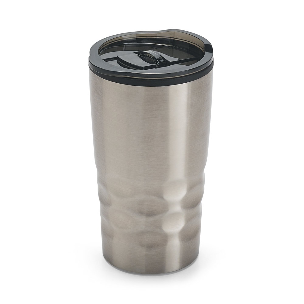 Copo de viagem térmico em aço inox e PP 510 ml