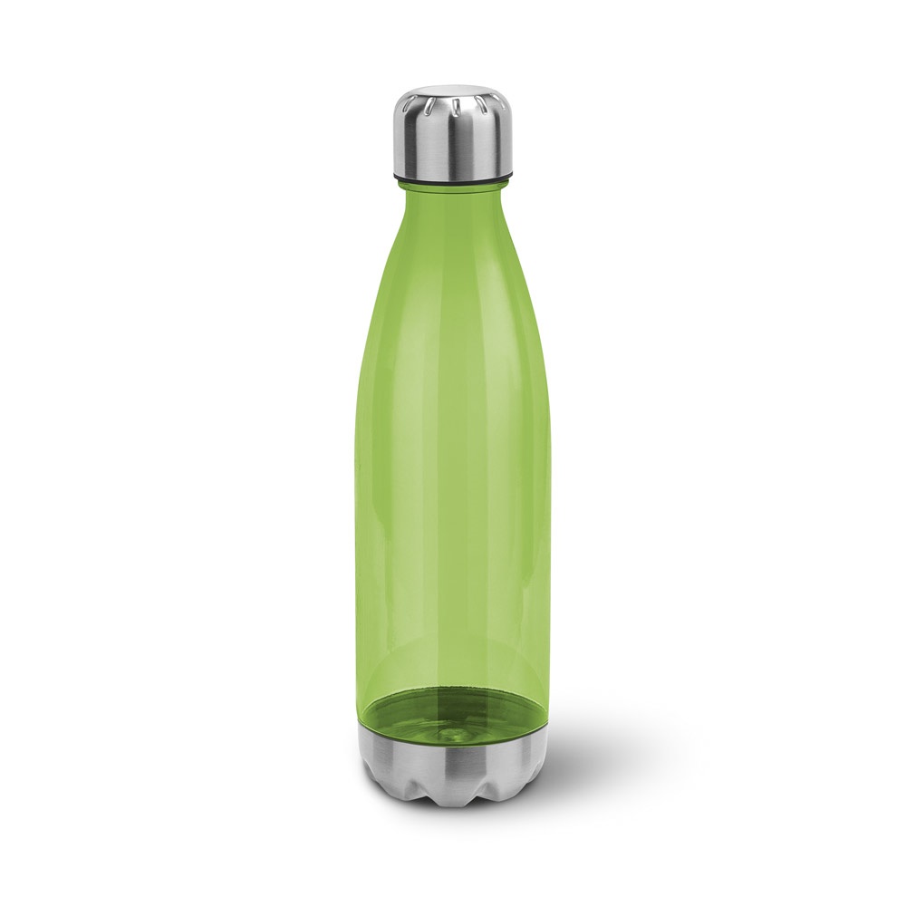 Squeeze em AS, com tampa e base em aço inox (700 ml)