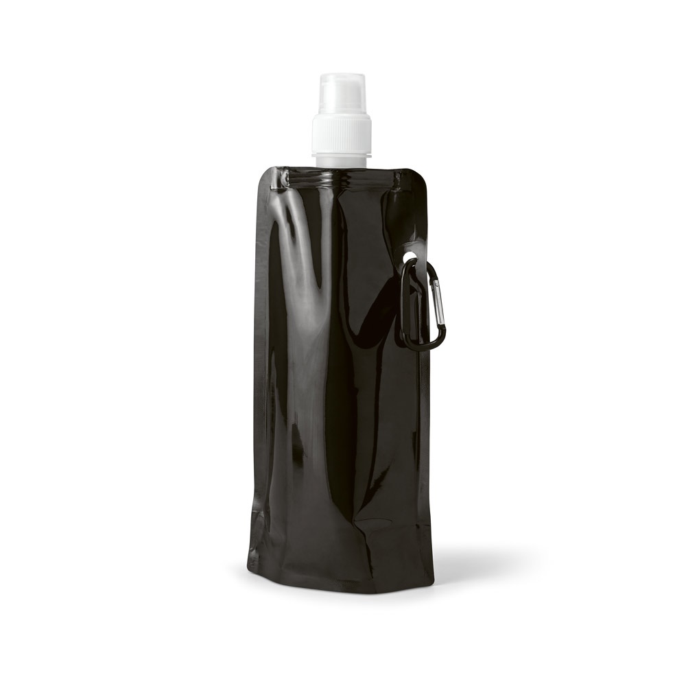 Squeeze dobrável em PE com bico de sistema "push-pull" e acabamento mate (460 ml), foto 2
