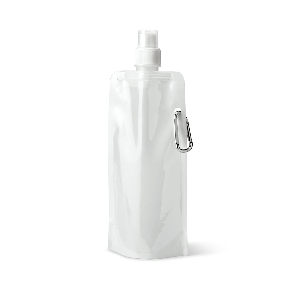 Squeeze dobrável em PE com bico de sistema "push-pull" e acabamento mate (460 ml), foto 3