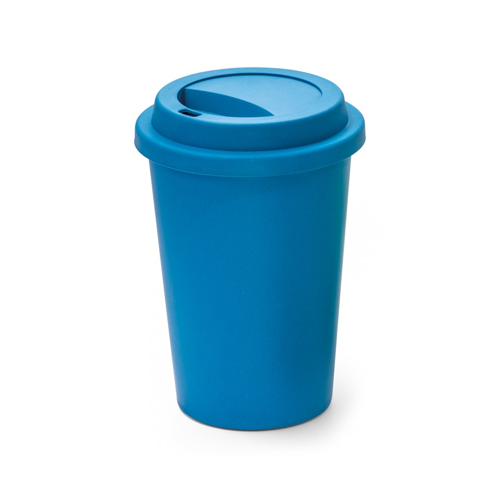 Copo para viagem em fibra de bambu (60%) e PP (40%) (450 ml), foto 2