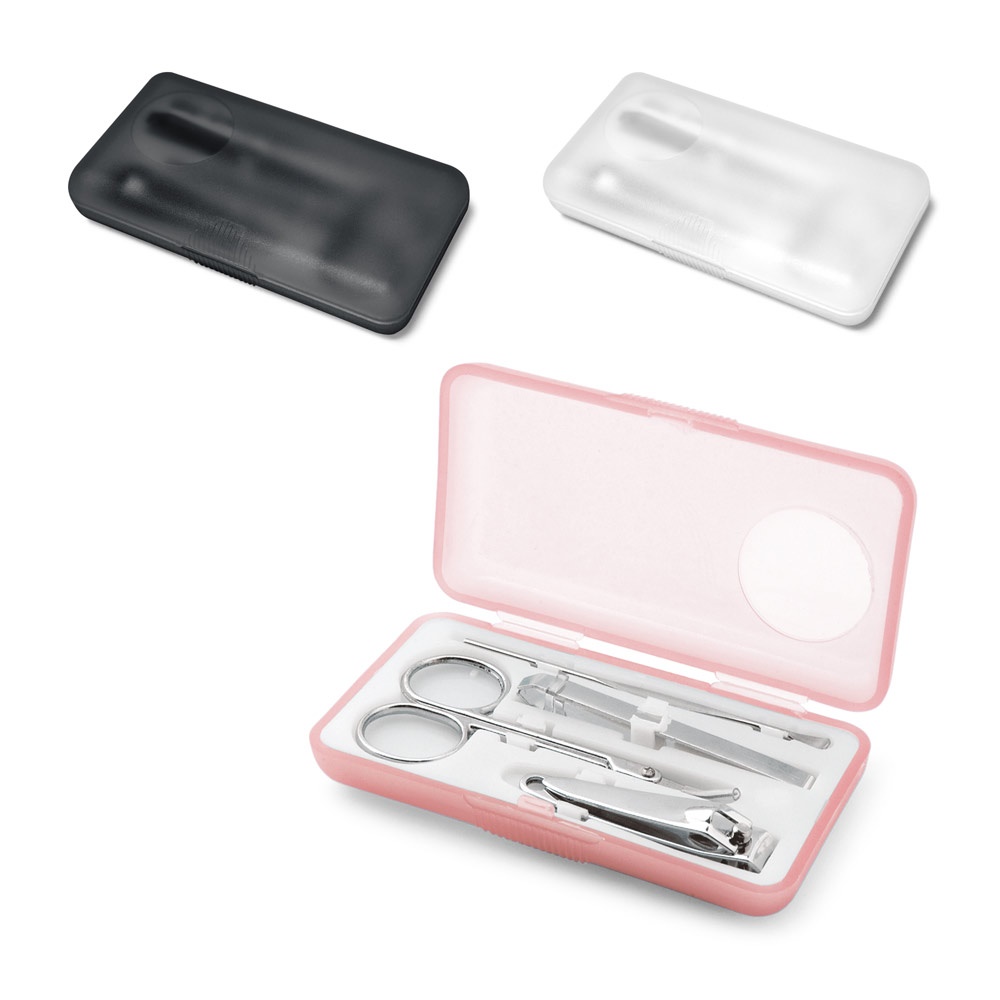 Kit de manicure de 4 peças personalizado com a logo da empresa