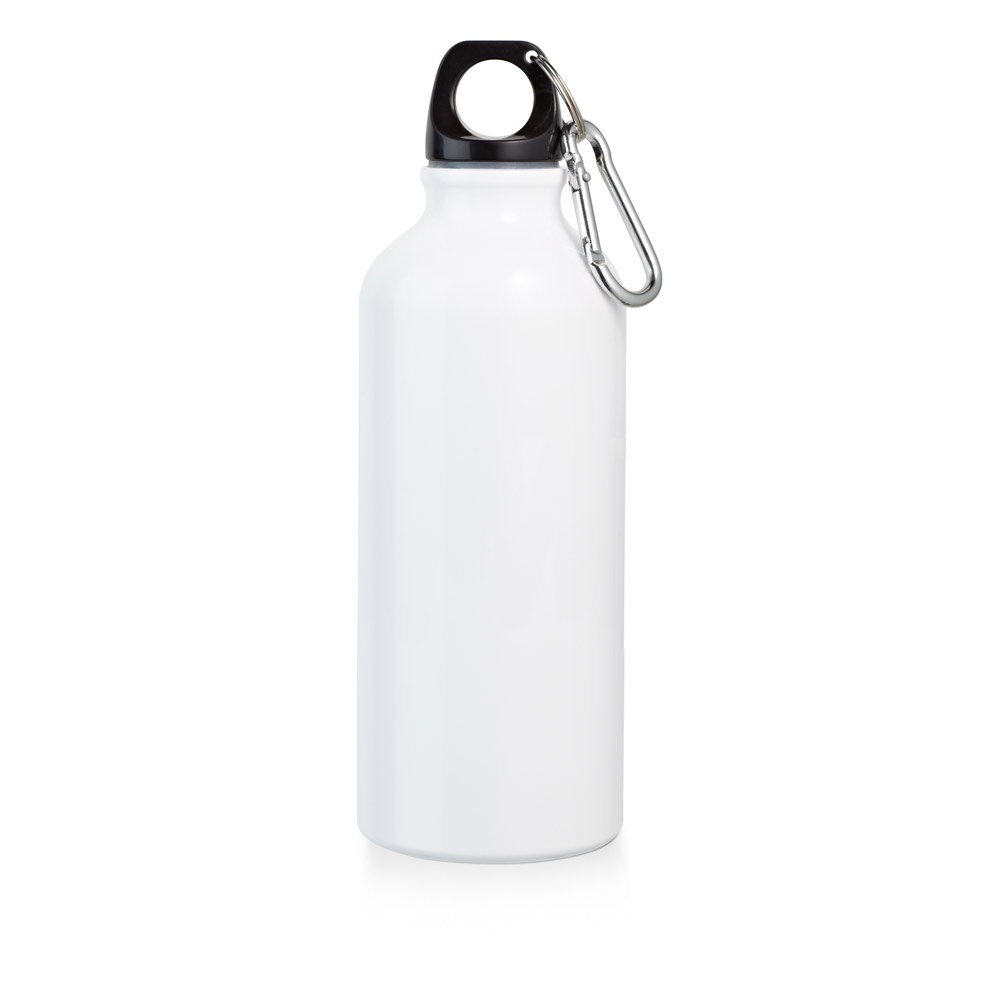 Squeeze em alumínio para sublimação com mosquetão (500 ml)