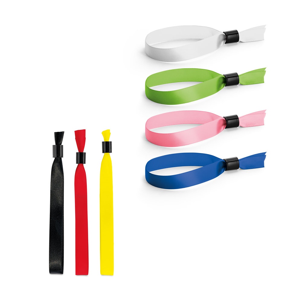 Pulseira inviolável personalizada com a logo da empresa