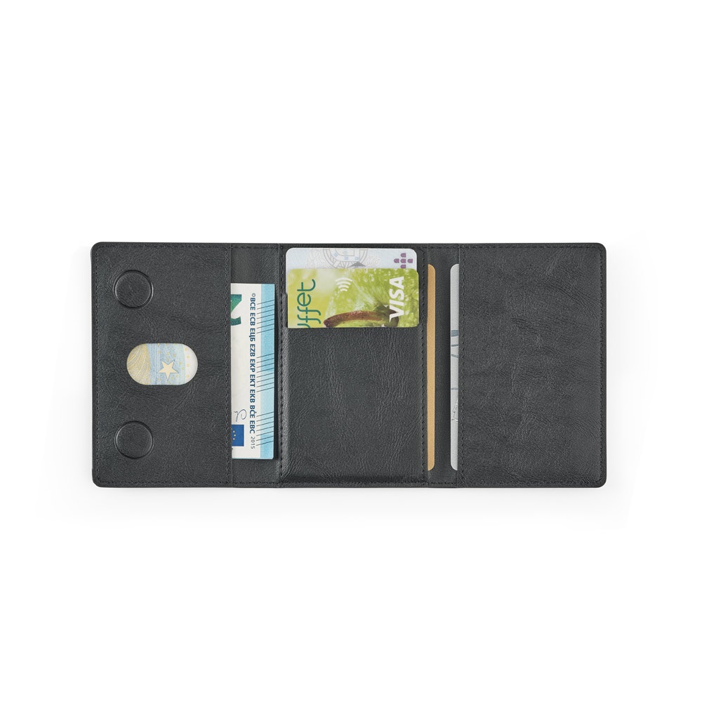Carteira magnética em PU de grande capacidade com bloqueio RFID, foto 5