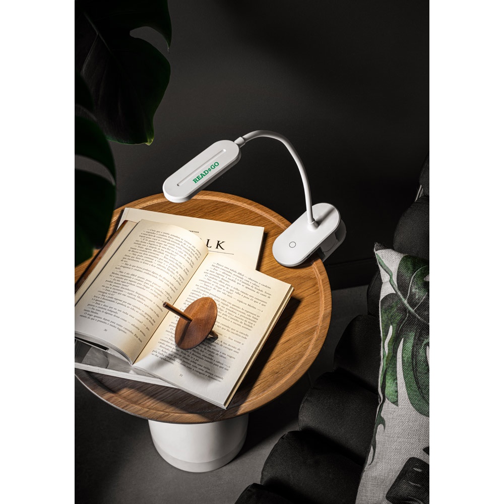 Luminária de mesa portátil em ABS 65% reciclado com 140 lumen, foto 3