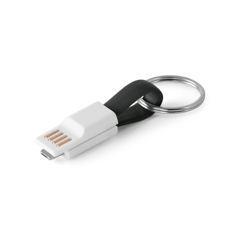 Cabo USB de plástico com conector 2 em 1, foto 3