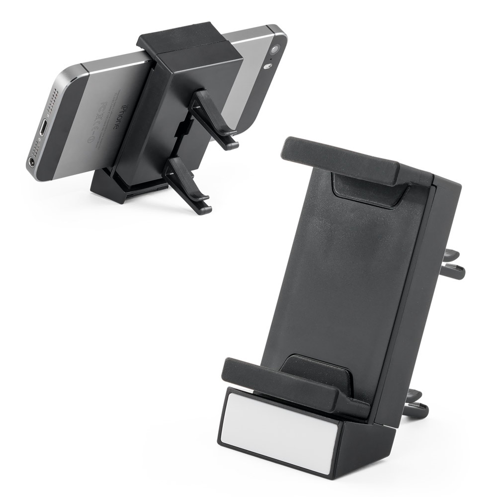 Porta celular para carro em ABS personalizado com a logo da empresa