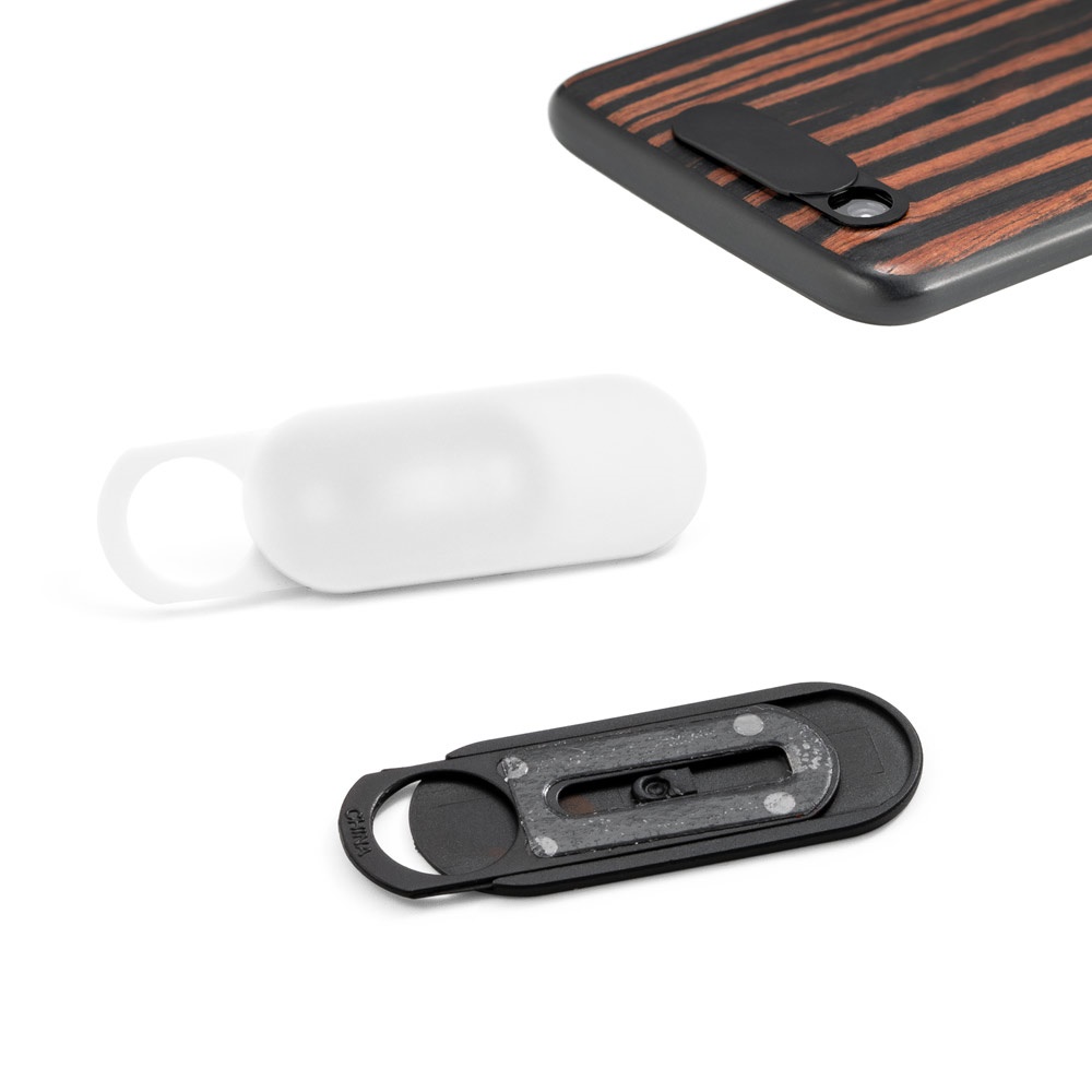 Protetor para webcam em ABS personalizado com a logo da empresa