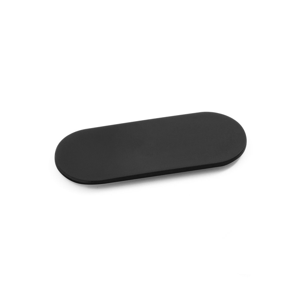 Protetor para webcam em ABS na cor Preto, personalizado com a logo da empresa