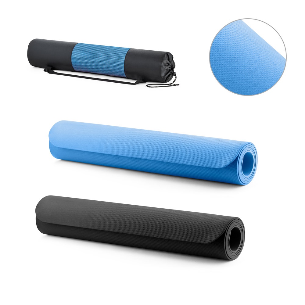 Tapete de exercício para yoga ou pilates em EVA personalizado com a logo da empresa