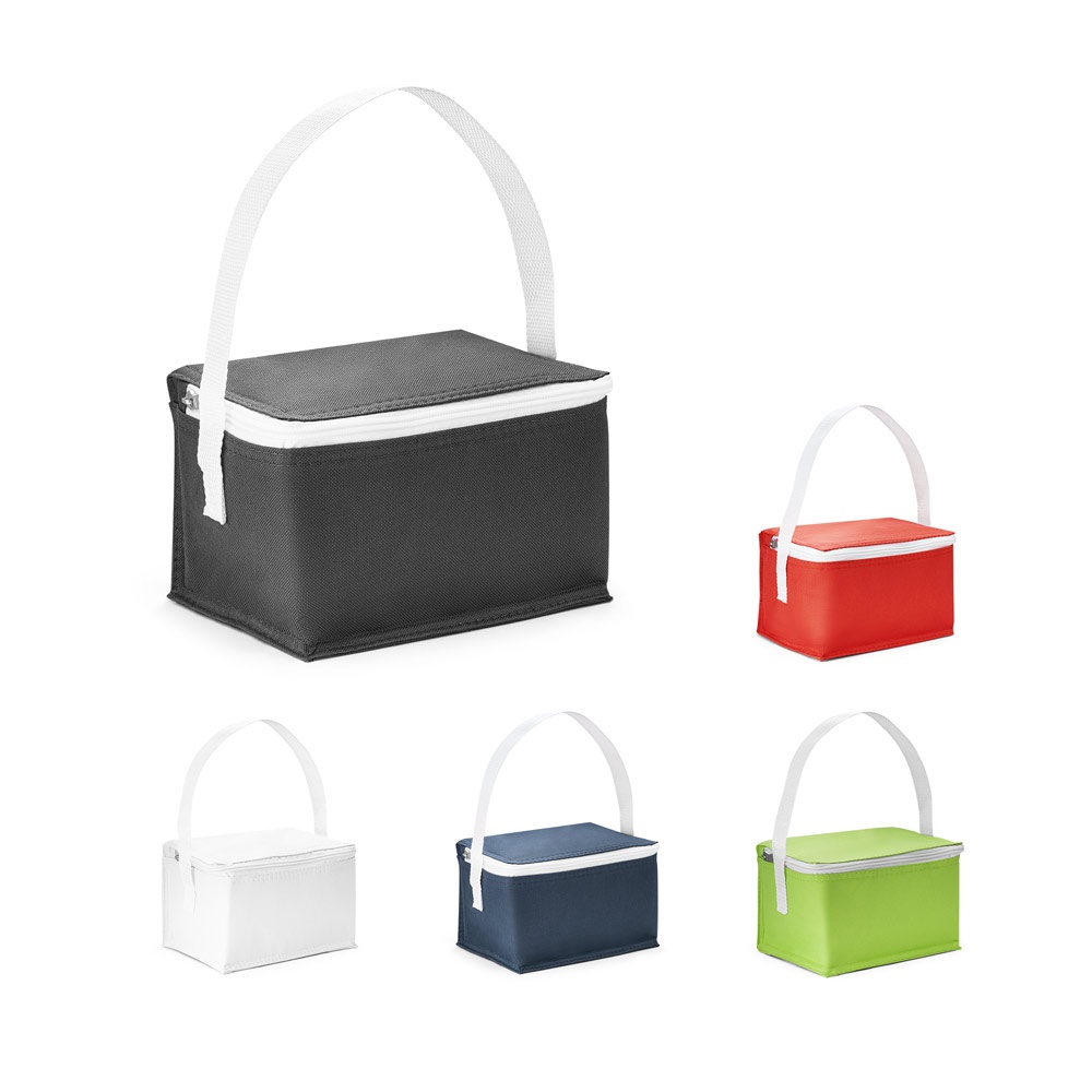 Bolsa térmica em 600D 3 litros personalizada com a logo da empresa