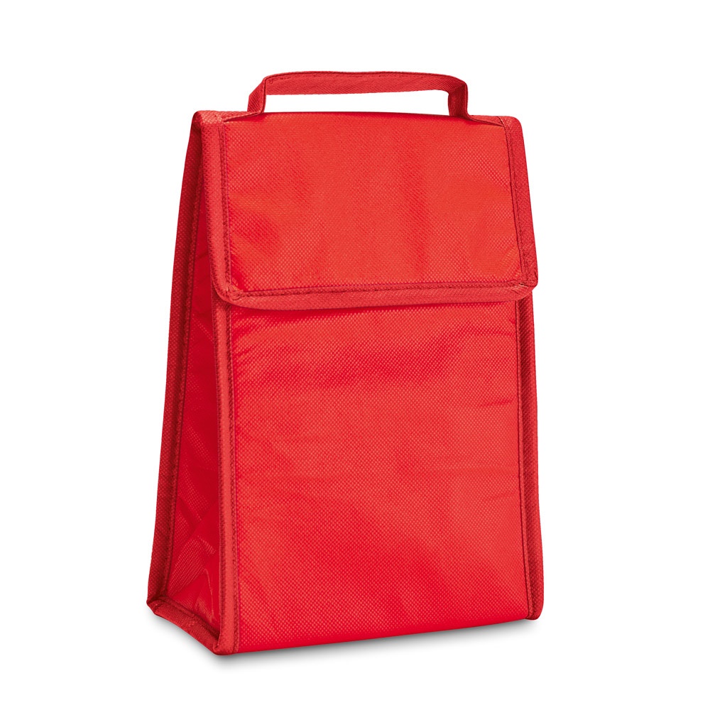 Bolsa térmica dobrável 3 litros em non-woven com fecho aderente