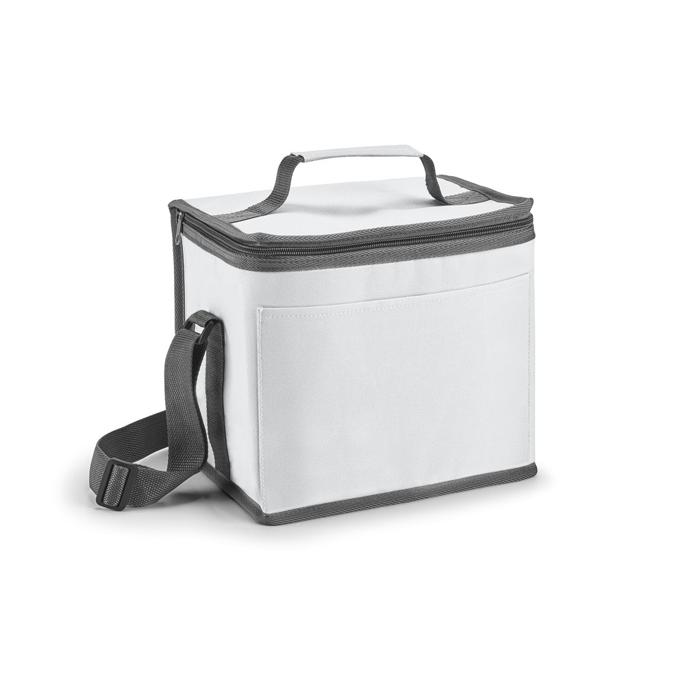 Bolsa térmica em 600D 9 litros com bolso frontal