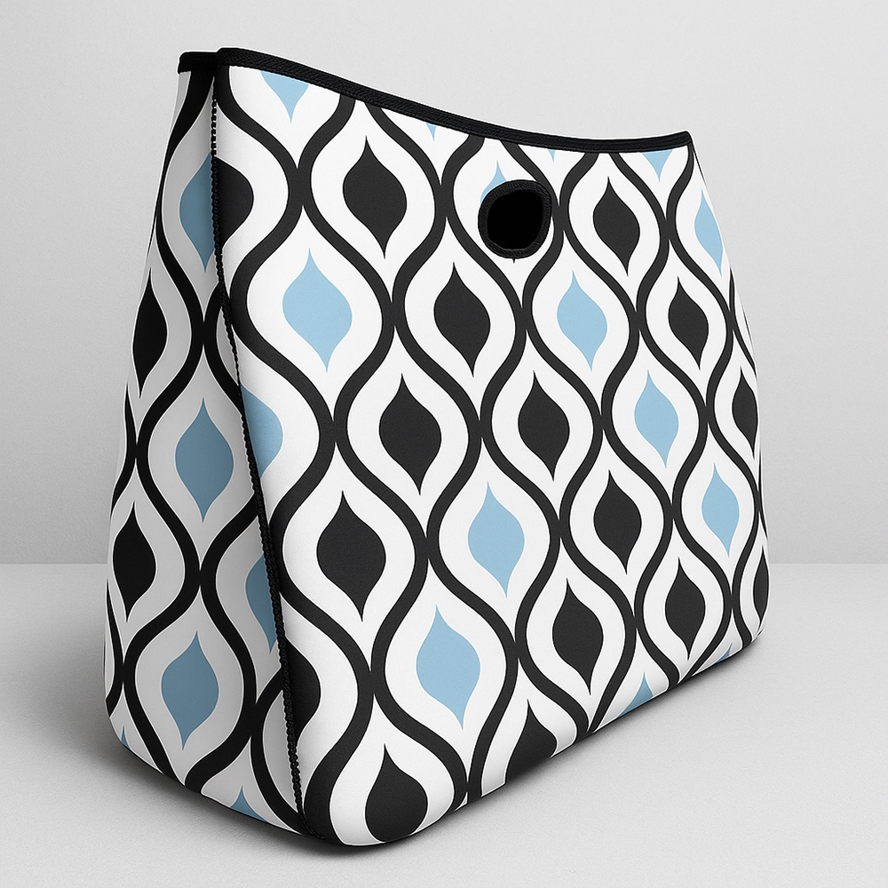 Bolsa Sacola em Neoprene personalizada com a logo da empresa