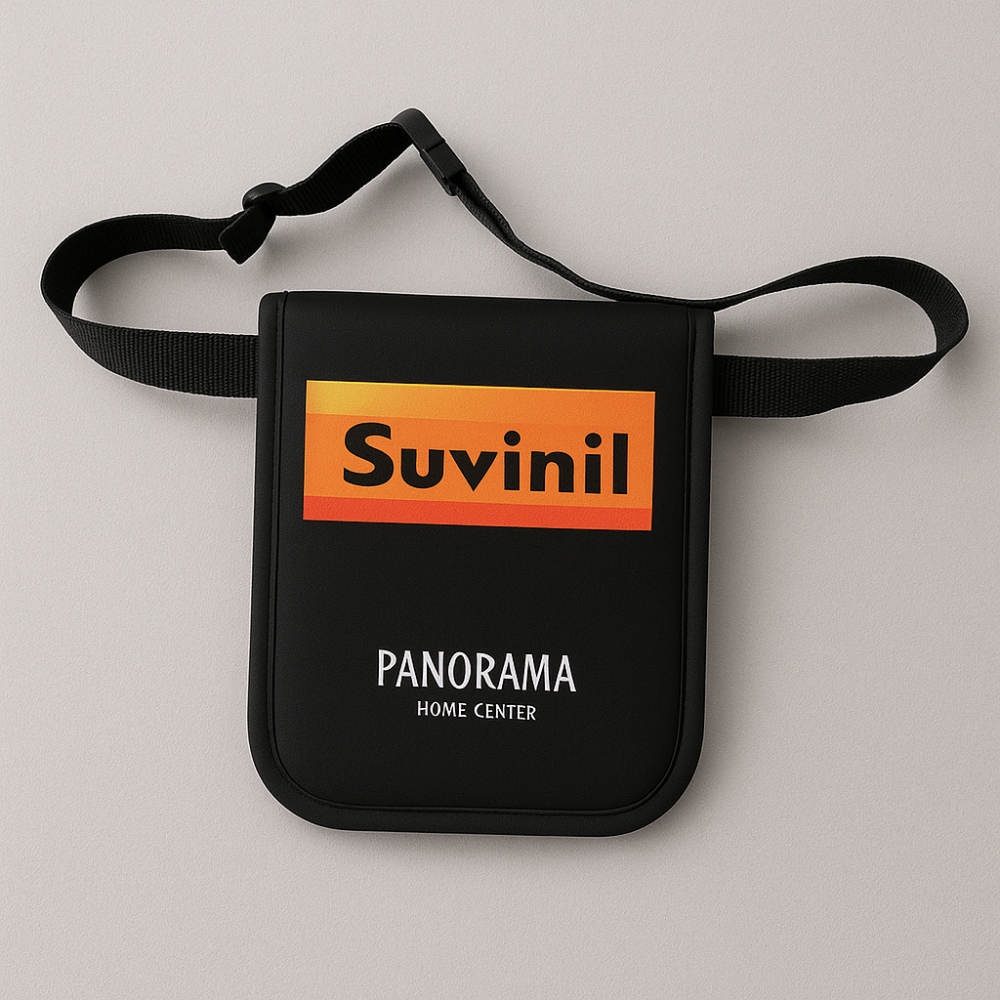 Cartucheira Para iPad e Tablet com a logo da empresa