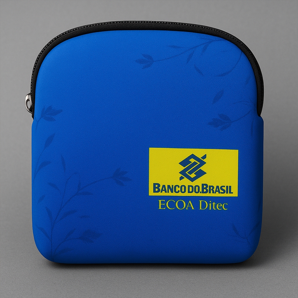 Mini Necessaire personalizada com a logo da empresa