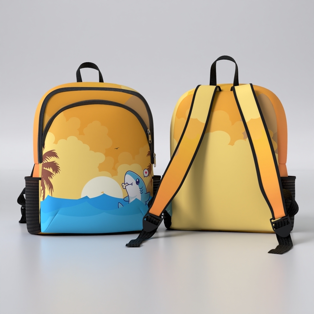 Mochila personalizada com a logo da empresa