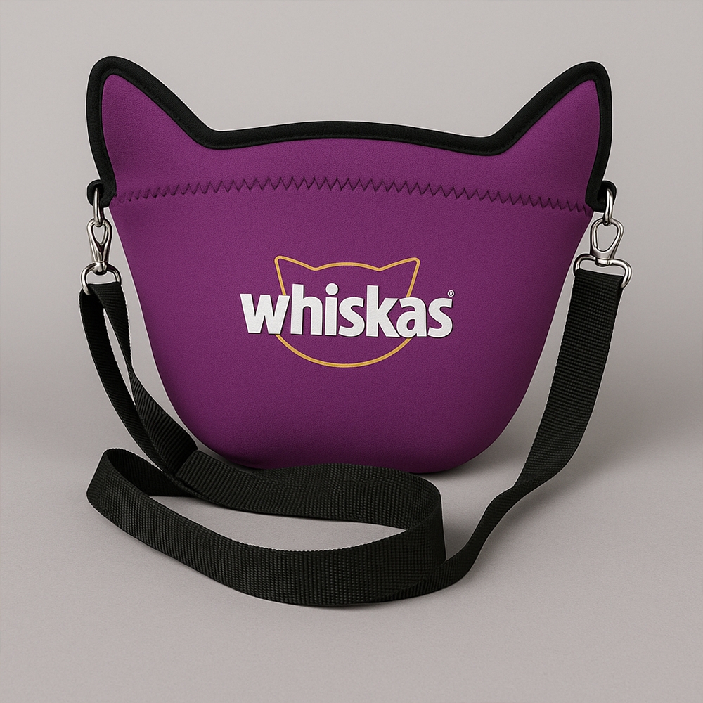 Lancheira Pet personalizada com a logo da empresa